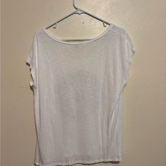 Elegant White Mandala Print Women's Tee - Picture 8 of 8